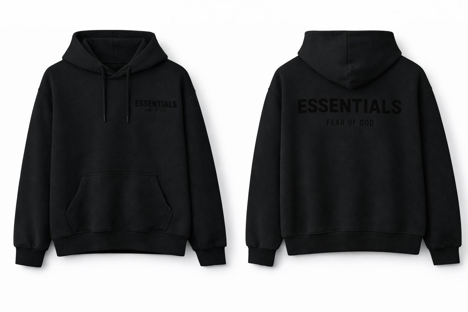 Suéter Essentials “no viene con cordones de enfrente”