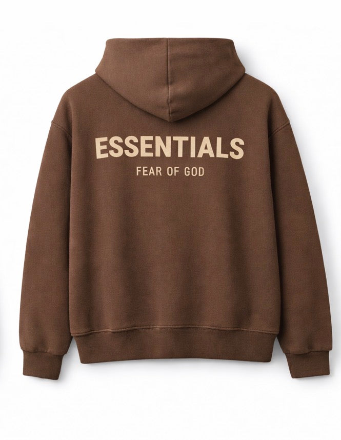 Suéter Essentials “no viene con cordones de enfrente”