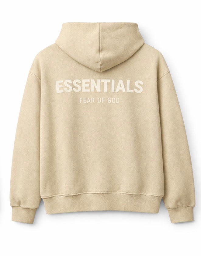 Suéter Essentials “no viene con cordones de enfrente”